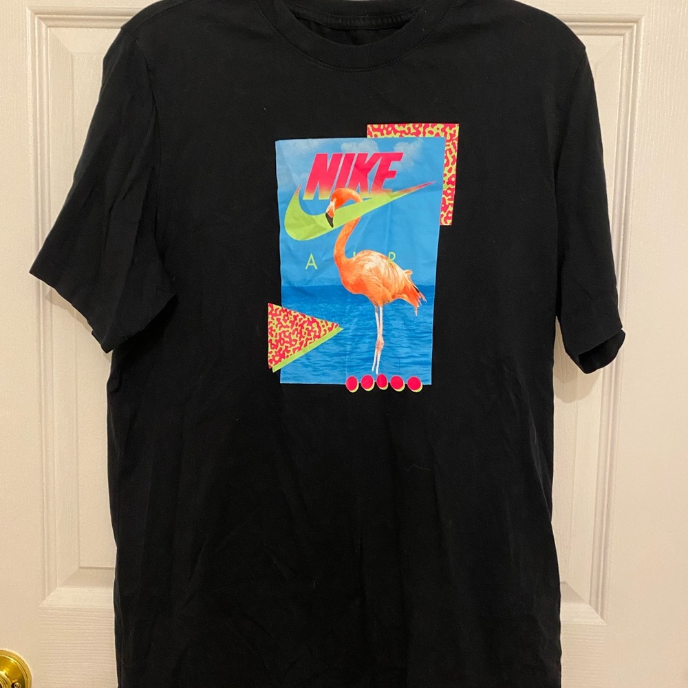 Nike Black Graphic T-Shirt for Men